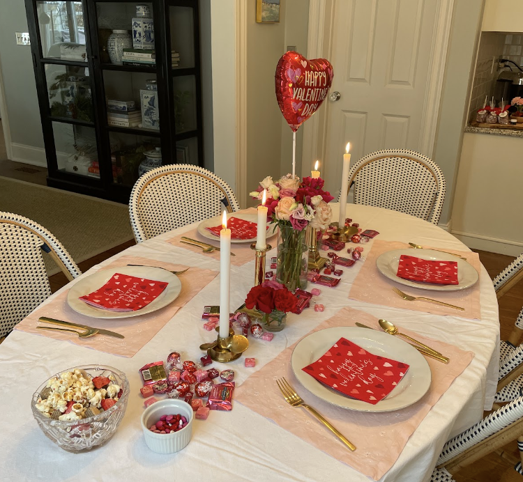 Galentines Day 2023 table